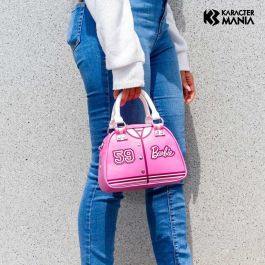 Bolso Bowling Fashion Varsity Barbie Rosa