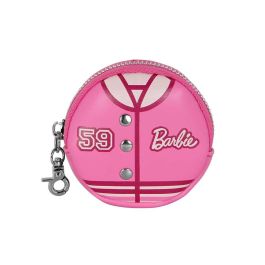 Monedero Cookie Varsity Barbie Rosa