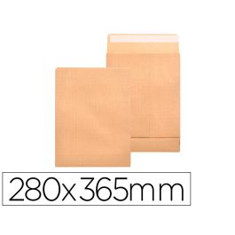 Sobre Liderpapel Bolsa Fuelle Kraft Armado 280x365X50 mm Solapa Tira De Silicona Papel 155 gr Caja De 50 Unidades