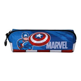 Estuche Portatodo Cuadrado FAN 2.2 Gears Marvel Capitán América Azul