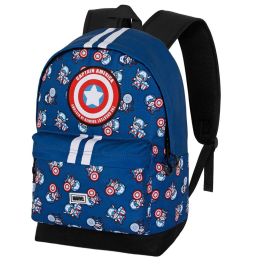 Mochila HS PLUS Brave Marvel Capitán América Azul Precio: 52.5000003. SKU: B1GSZS6FYD