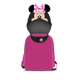 Mochila con Capucha Hood Clever Disney Minnie Mouse Negro