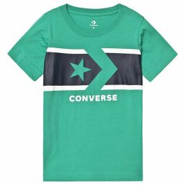 Camiseta de Manga Corta Infantil Converse Stripe Star Chevron Verde Precio: 49.95000032. SKU: S6484971