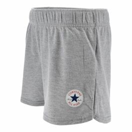 Pantalones Cortos Deportivos para Niños Converse Chuck Patch Gris