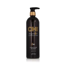 Farouk CHI Argan Oil Acondicionador para Cabello Seco y Dañado con Aceite de Argán y Moringa, 739 ml, Revitaliza y Nutre