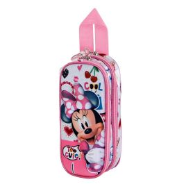 Estuche Portatodo 3D Doble Too Cute Disney Minnie Mouse Rosa Precio: 15.4759000968. SKU: B1ANZY9EZB