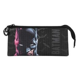 Estuche Portatodo Triple Face DC Comics Batman Negro