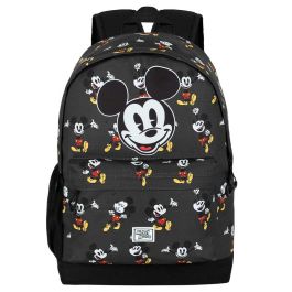 Mochila HS PLUS Looks Disney Mickey Mouse Negro