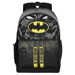 Mochila HS PLUS Caped DC Comics Batman Negro