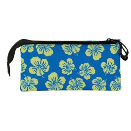 Estuche Portatodo Triple Lifestyle Disney Lilo y Stitch Azul