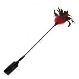 Fusta de Plumas Sportsheets SS10062 Negro/Rojo Fusta de Plumas Sportsheets SS10062 Negro/Rojo
