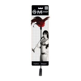 Fusta de Plumas Sportsheets SS10062 Negro/Rojo Fusta de Plumas Sportsheets SS10062 Negro/Rojo