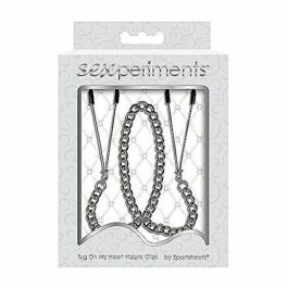 Clips para Pezones con Cadena Sexperiments SS510-84