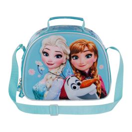 Bolsa Portamerienda 3D Happiness Disney Frozen 2 Turquesa