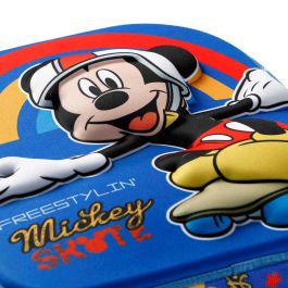 Mochila 3D Pequeña Freestyle Disney Mickey Mouse Azul