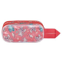 Estuche Portatodo 3D Doble Thing Disney Lilo y Stitch Rosa