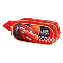 Estuche Portatodo 3D Doble Bumper Disney Cars 3 Rojo