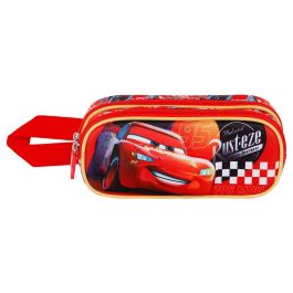 Estuche Portatodo 3D Doble Bumper Disney Cars 3 Rojo