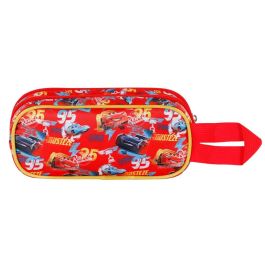 Estuche Portatodo 3D Doble Bumper Disney Cars 3 Rojo