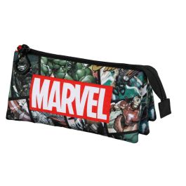 Estuche Portatodo Triple React Marvel Los Vengadores Multicolor Precio: 16.50000044. SKU: B1FJJXABJP