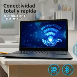 Laptop Alurin Go Start Qwerty Español 14" Intel Celeron N4020 8 GB RAM 256 GB SSD
