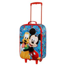 Maleta Trolley Soft 3D Mates Disney Mickey Mouse Azul Precio: 52.95000051. SKU: B1BEYWYTFK