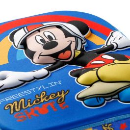 Mochila 3D con Ruedas Pequeña Freestyle Disney Mickey Mouse Azul