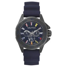 Reloj Hombre Nautica NAPMIA004 Negro Plateado (Ø 44 mm) Precio: 104.8899995. SKU: B1JPWRHJV6