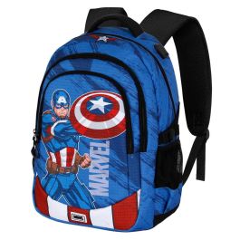 Mochila Running PLUS Gears Marvel Capitán América Azul Precio: 56.4949002057. SKU: B1HWGGNTLA