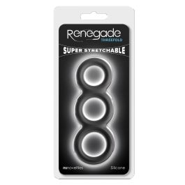 Anillo para el Pene NS Novelties Renegade Negro