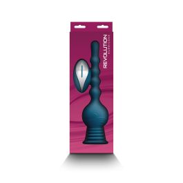 Vibrador Anal Negro NS Novelties Revolution Azul