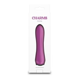 Mini Vibrador NS Novelties Charms Fern Ruby Rojo