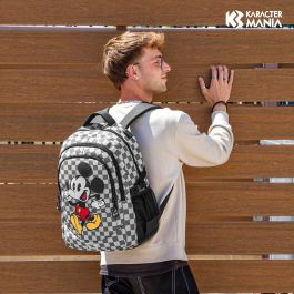 Mochila Running PLUS Move Disney Mickey Mouse Gris