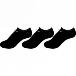 Calcetines Tobilleros Deportivos Nike SX2554-6P Negro/Blanco (3 pcs)