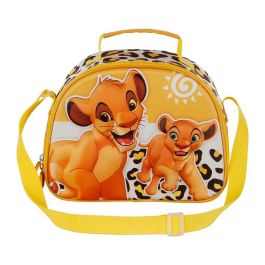 Bolsa Portamerienda 3D Africa Disney El Rey León Amarillo