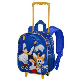 Mochila 3D con Ruedas Pequeña Tails Sonic The Hedgehog - SEGA Azul Precio: 29.94999986. SKU: B1EVD7548X