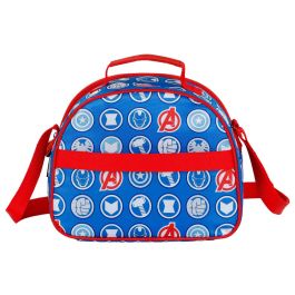 Bolsa Portamerienda 3D Mini Heroes Marvel Los Vengadores Multicolor