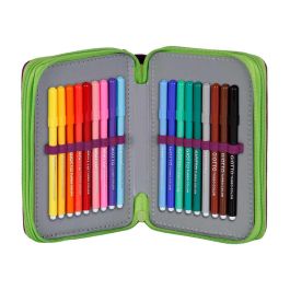 Estuche Plumier Completo Triple Angry Marvel Hulk Verde Estuche Plumier Completo Triple Angry Marvel Hulk Verde