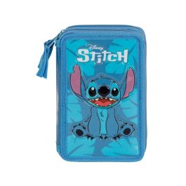 Estuche Plumier Completo Triple Sit Disney Lilo y Stitch Azul