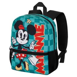 Mochila Sweet Indigo Disney Minnie Mouse Turquesa