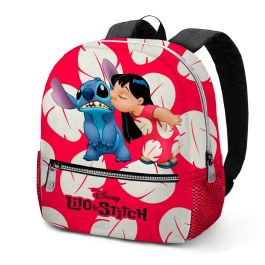 Mochila Sweet Kiss Disney Lilo y Stitch Rojo