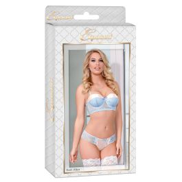 Conjunto de Lencería Exposed Azul Crema (S/M) Precio: 35.50000003. SKU: B1EPENN92W