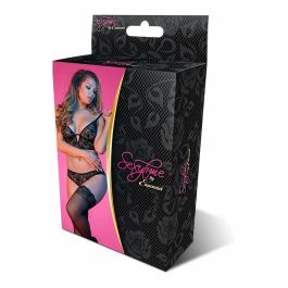 Conjunto de Lencería Exposed Negro (S/M) Precio: 22.49999961. SKU: B1BR2746YW