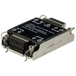 Super Micro SNK-P0077P Cooler para servidor 1U pasivo Intel Xeon LGA 4189 Disipador Térmico Negro Acero Inoxidable