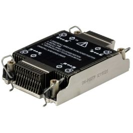 Super Micro SNK-P0077P Cooler para servidor 1U pasivo Intel Xeon LGA 4189 Disipador Térmico Negro Acero Inoxidable