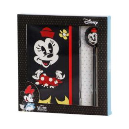 Caja Regalo con Diario y Bolígrafo Fashion Face Disney Minnie Mouse Negro Precio: 9.9499994. SKU: B15EA68HK6