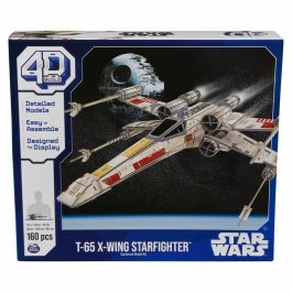 Star Wars - X-WING FIGHTER - Modelo 4D para construir - 28 cm