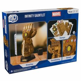 Juego de Construcción Marvel Infinity Gauntlet 142 Piezas 23,8 x 25,4 x 49,2 cm Multicolor