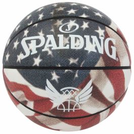 Balón de Baloncesto Spalding Blanco 7