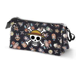 Estuche Portatodo Triple Skull One Piece Multicolor Precio: 14.49999991. SKU: B1FVZ3CC9Z